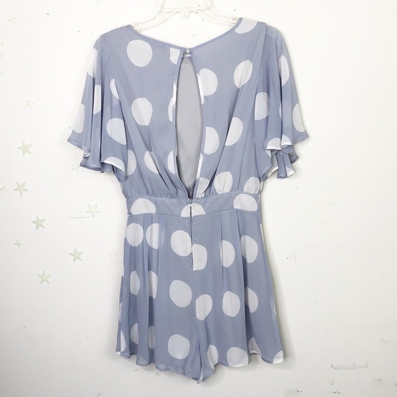 MYSTIC lavender spotted romper - Picture 4 of 10